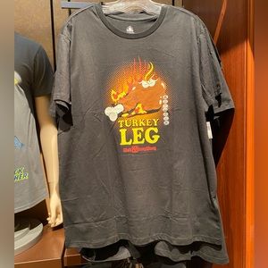 Disney parks TURKEY LEG shirt for Adult XXL BNWT